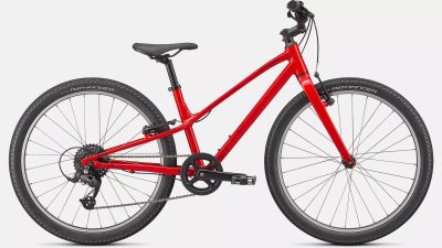 Specialized Jett 24 Multispeed kinderfiets flo red/zwart