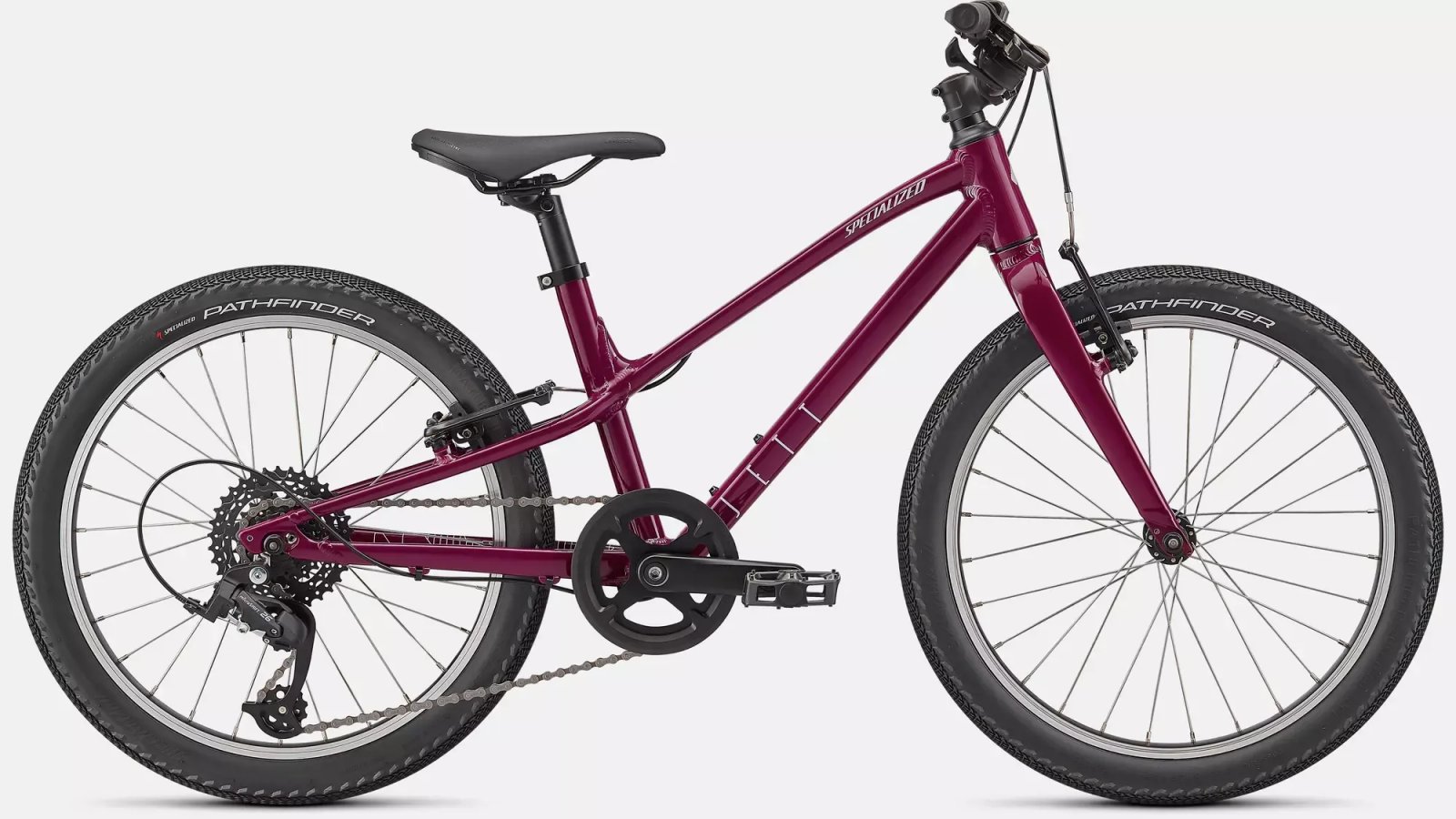 Specialized Jett 20 INT kinderfiets Raspberry/UV Lilac