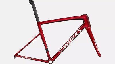 Specialized S-Works Tarmac SL8 frameset gloss red sky/metallic white silver