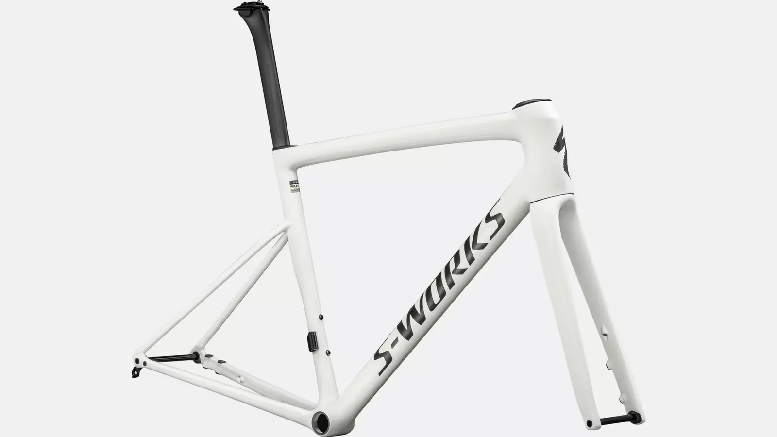 Specialized S-Works Tarmac SL8 Frameset Gloss CQV Reflex Fine Gold Pearl Over White / Satin Carbon